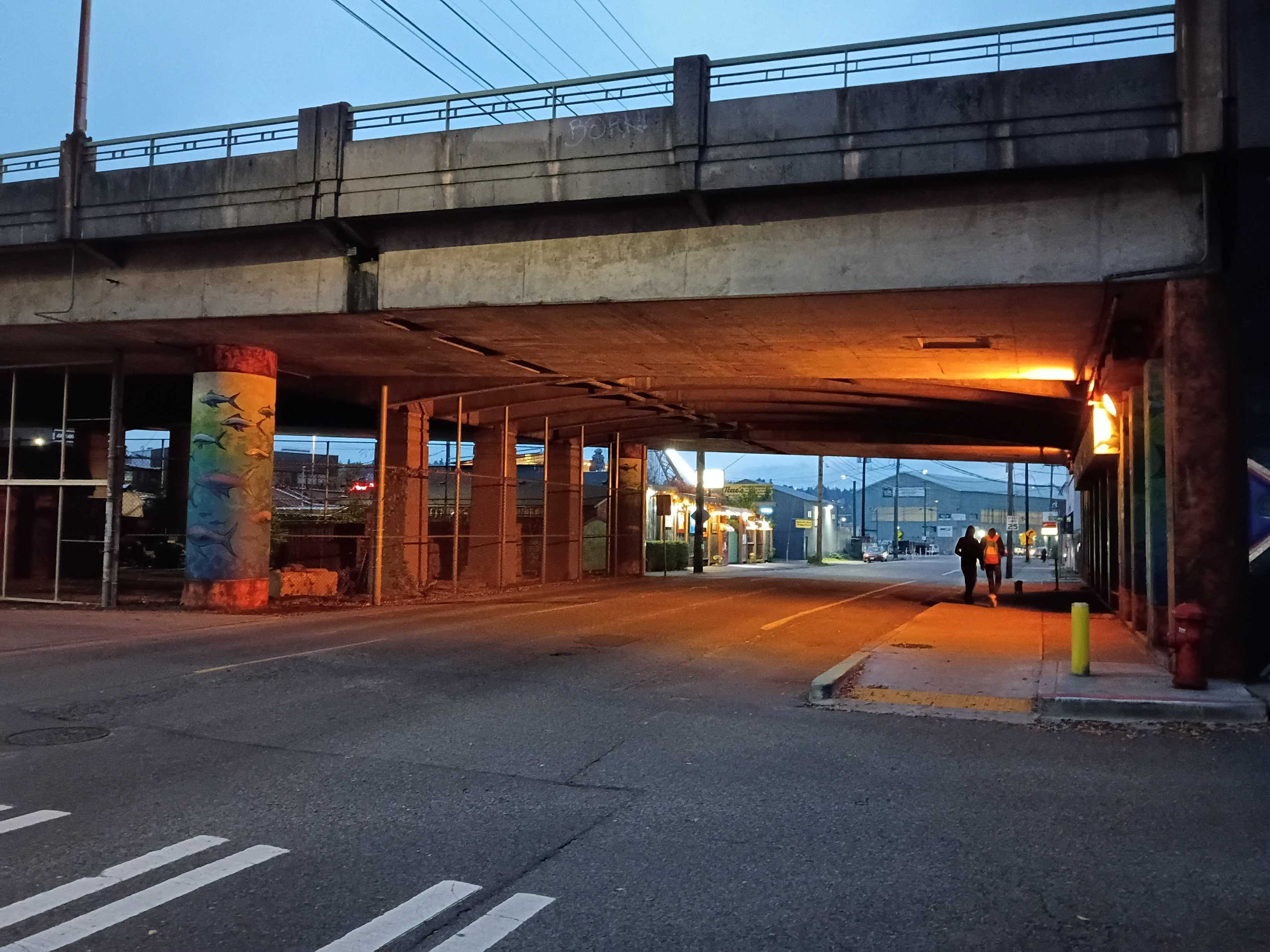 Μια υπερυψωμένη διάβαση