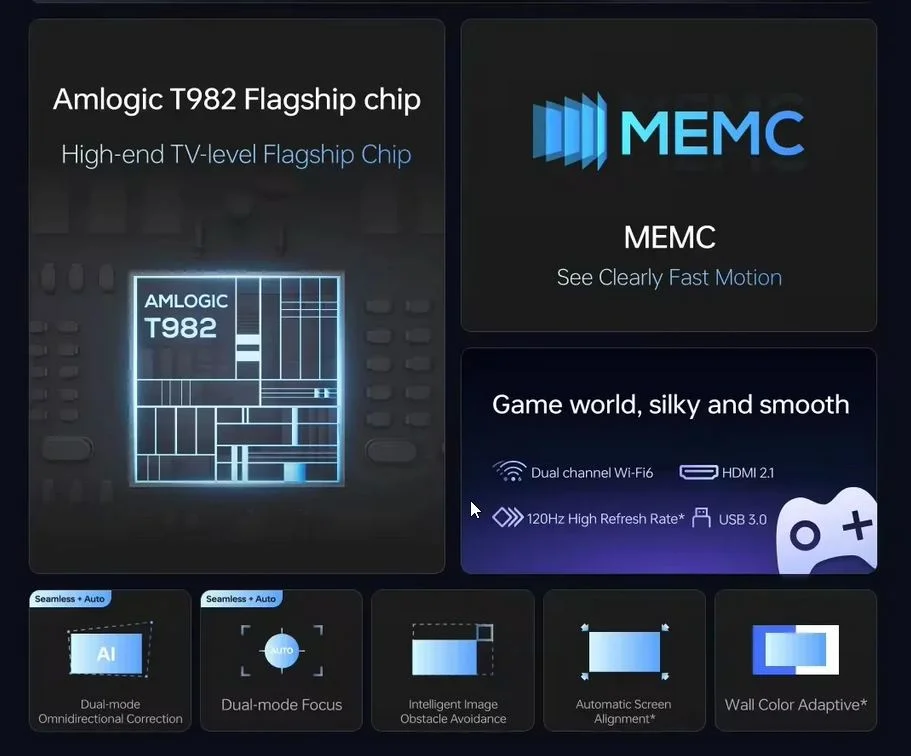 «Ανακαλύψτε τον Επαναστατικό Xming V1 Ultra: Ο Πρώτος Native 4K Προβολέας με 700 CVIA Σε Ιστορικό Χαμηλό Τιμής!» Formovie xming v1 ultra native 4k uhd beamer wifi 6 bt smart home theater 700cvi