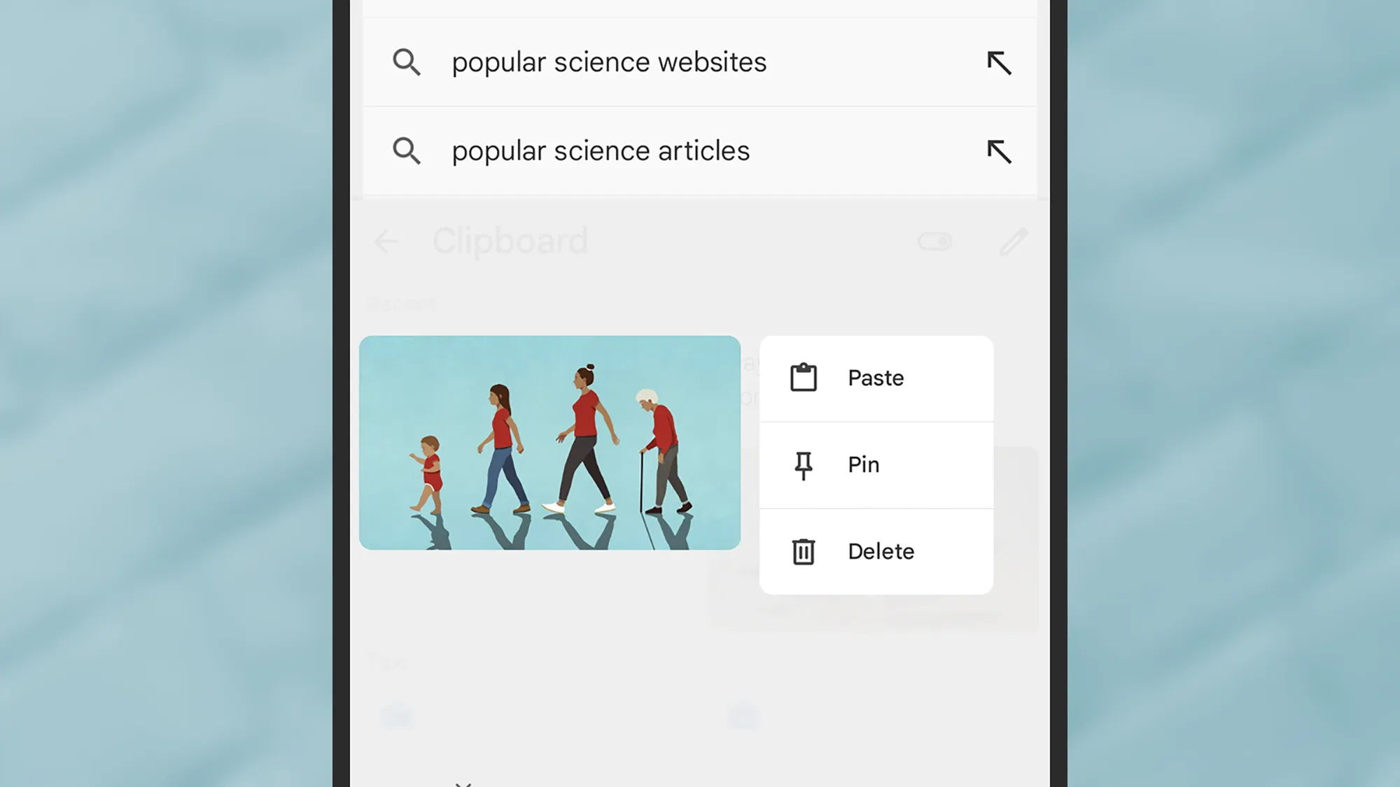 Δεν αξιοποιείτε στο έπακρο το πρόχειρο στο τηλέφωνό σας Android στιγμιότυπο οθόνης αποθήκευσης φωτογραφίας στο πρόχειρο