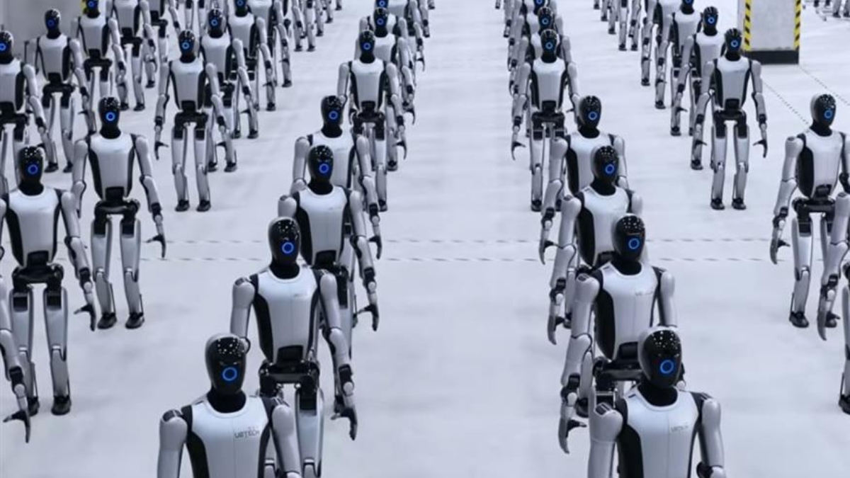 Ανακαλύψτε το Συναρπαστικό Βίντεο από την Πρώτη Μαζική Παραγωγή Ανθρωποειδών Ρομπότ που Θα σας Αφήσει Άφωνους! Ανακαλύψτε το Συναρπαστικό Βίντεο από την Πρώτη Μαζική Παραγωγή Ανθρωποειδών Ρομπότ που Θα σας Αφήσει Άφωνους!