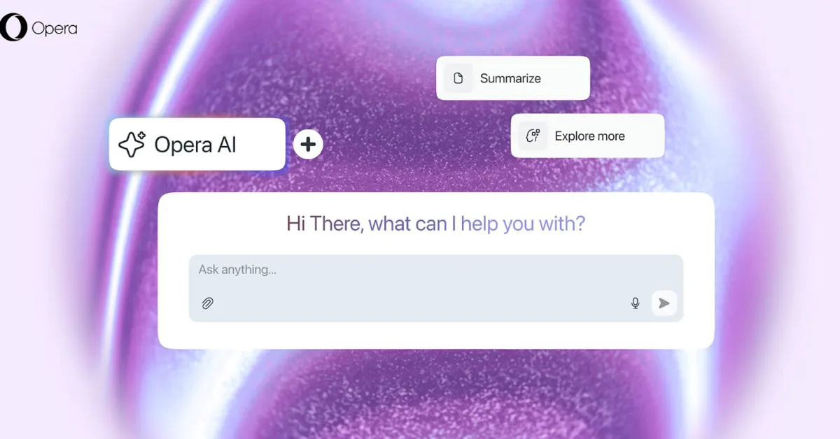 Η Opera λανσάρει λειτουργίες AI που υποστηρίζονται από Gemini σε όλα τα προγράμματα περιήγησής της Η Opera λανσάρει λειτουργίες AI που υποστηρίζονται από Gemini σε όλα τα προγράμματα περιήγησής της