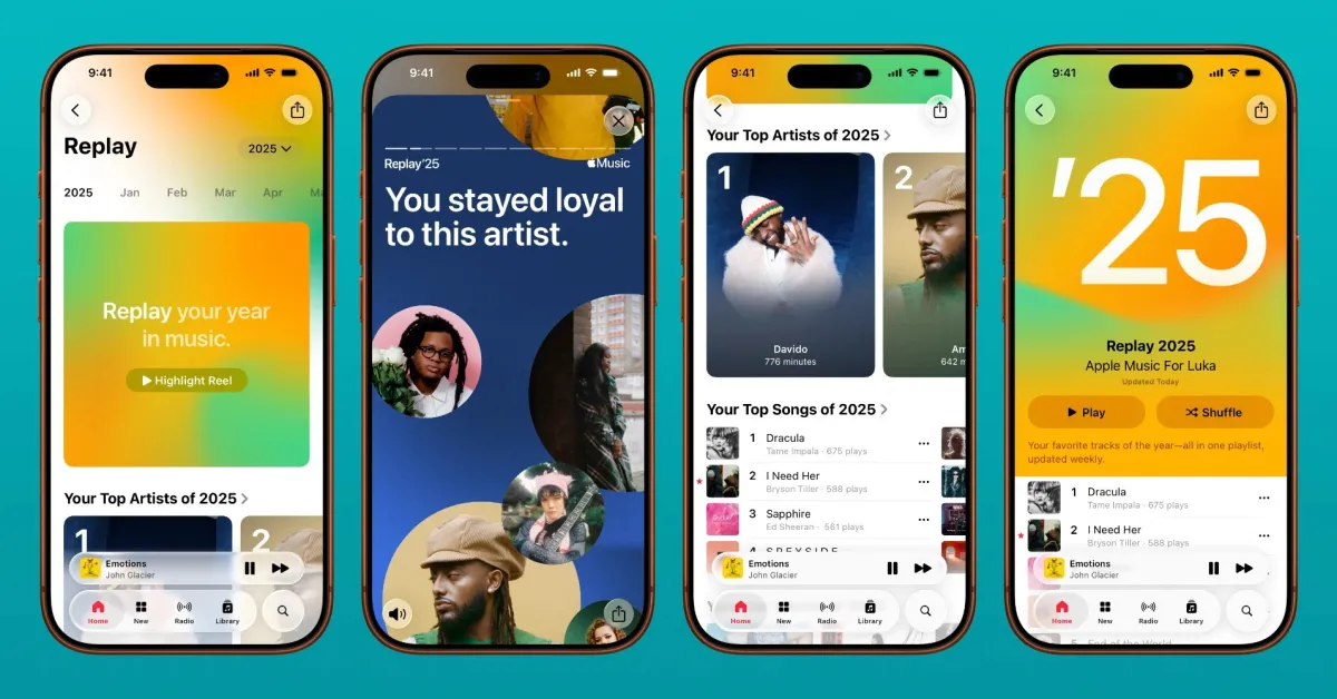 Η προσωπική ανακεφαλαίωση ακρόασης Apple Music Replay 2025 είναι έτοιμη για εξερεύνηση και κοινή χρήση Η προσωπική ανακεφαλαίωση ακρόασης Apple Music Replay 2025 είναι έτοιμη για εξερεύνηση και κοινή χρήση