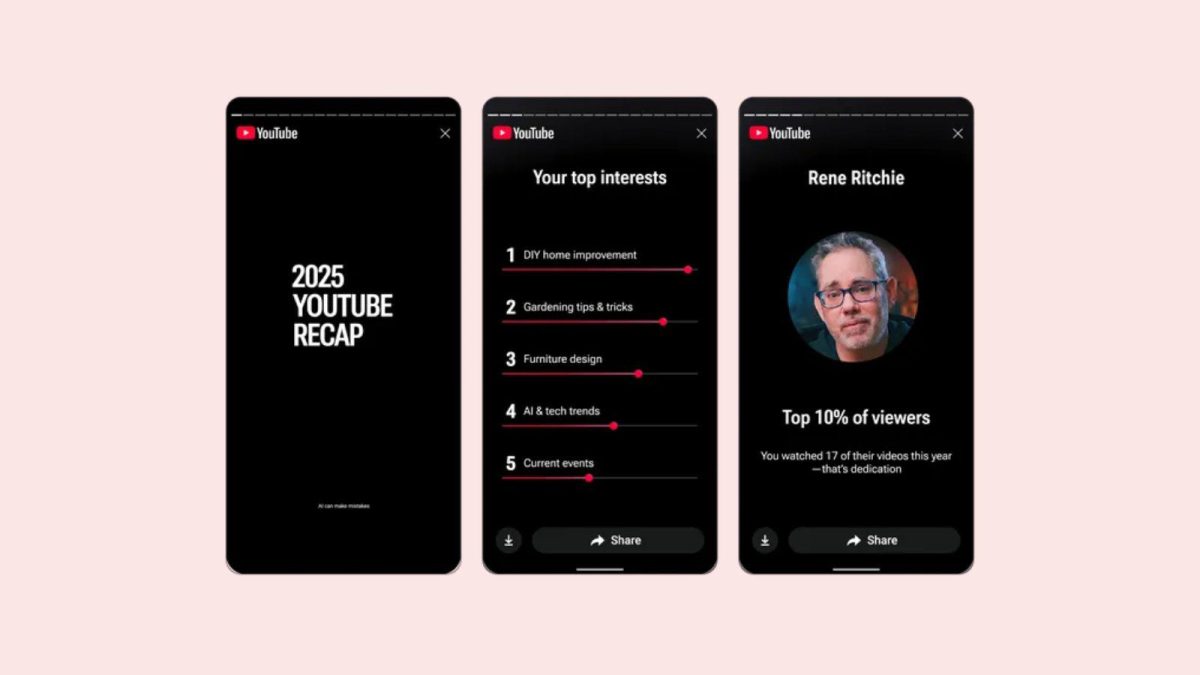 Το «YouTube Recap» κυκλοφορεί σήμερα σε iPhone και Web