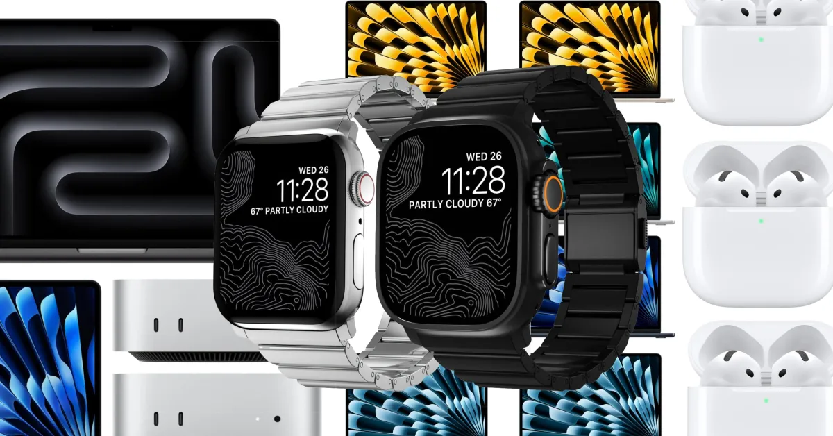 AirPods 4, MacBook Air, Nomad Titanium Band, περισσότερα 9to5Mac AirPods 4, MacBook Air, Nomad Titanium Band, περισσότερα 9to5Mac