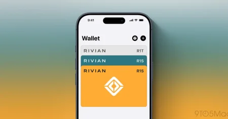 Η Rivian προσθέτει κλειδιά αυτοκινήτου Apple Wallet με ενημέρωση λειτουργικού συστήματος R1T και R1S