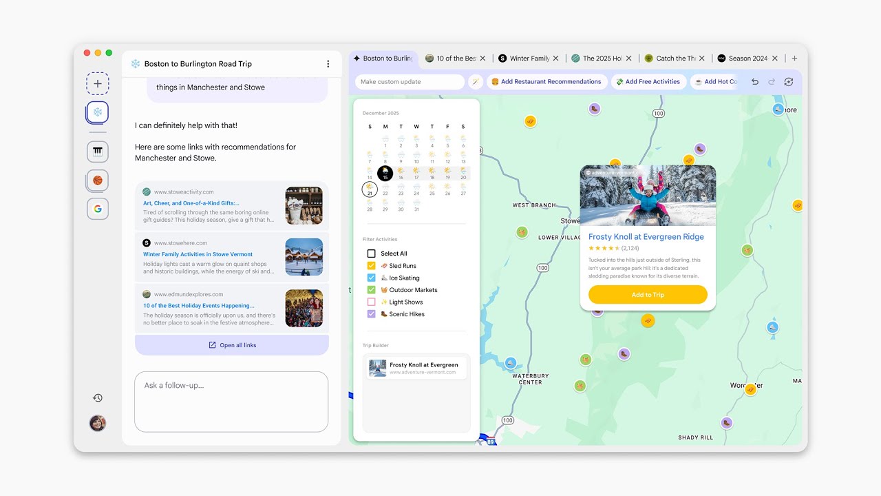 Το πείραμα «Disco» της Google είναι ένα πρόγραμμα περιήγησης AI που μετατρέπει τις καρτέλες σας σε μίνι εφαρμογές Μετατρέψτε τις καρτέλες σε μια προσαρμοσμένη εφαρμογή με το GenTabs στο Disco, ένα νέο πείραμα των Εργαστηρίων Google - YouTube