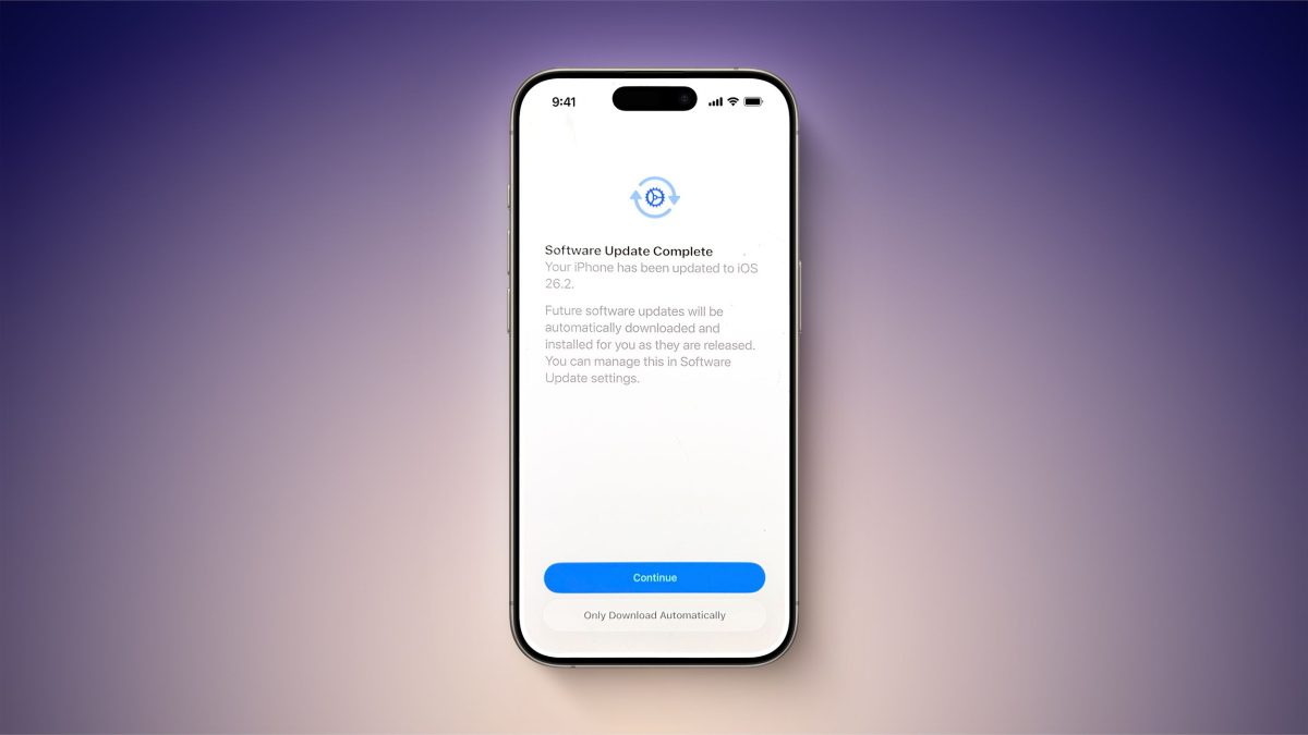 PSA: Το iOS 26.2 Ενεργοποιεί τις Αυτόματες ενημερώσεις λογισμικού για ορισμένους χρήστες PSA: Το iOS 26.2 Ενεργοποιεί τις Αυτόματες ενημερώσεις λογισμικού για ορισμένους χρήστες