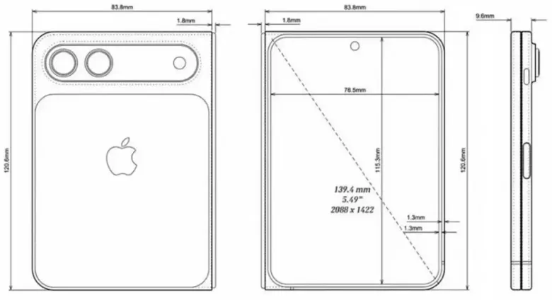«iPhone Fold: Ανακαλύψτε τις Αποκαλυπτικές CAD Αποδόσεις Που Θα Σας Σοκάρουν!»