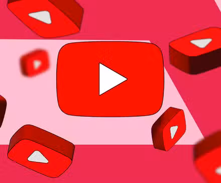 Η νέα προώθηση της Verizon μειώνει τις τιμές του YouTube TV εγκαίρως για τις γιορτές Πολλαπλά τρισδιάστατα λογότυπα YouTube που επιπλέουν σε ροζ και κόκκινο φόντο