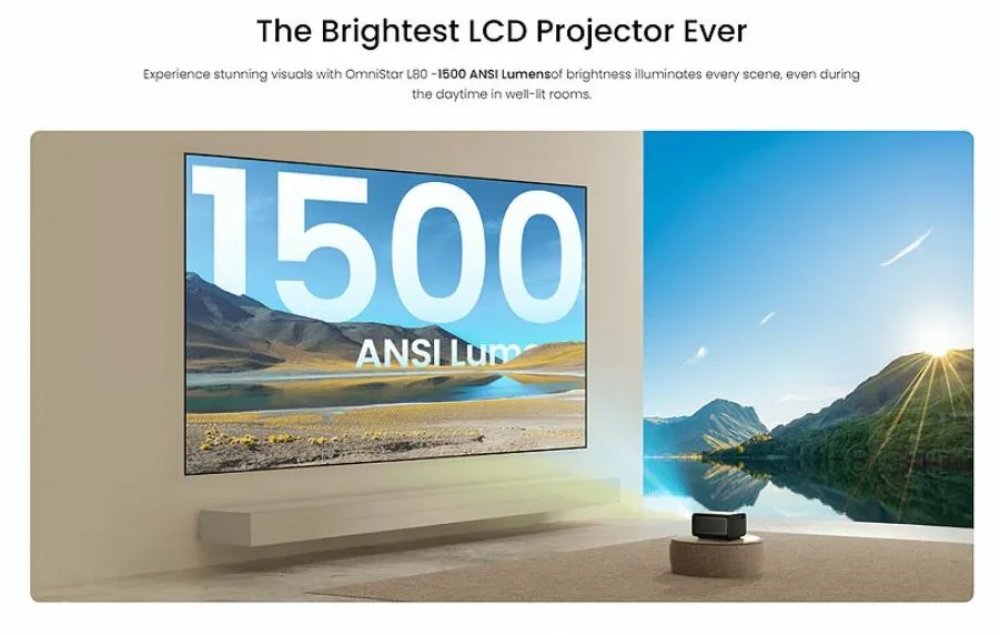 Ανακαλύψτε τον CASIRIS OmniStar L80: Ο Ασύλληπτος Full HD Android Προβολέας με 1500 ΑNSI Lumens και Δύναμη 30W Ήχου! 🚀📽️ CASIRIS OmniStar L80