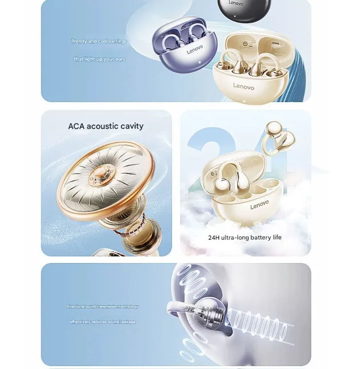 Απίστευτη Προσφορά: Lenovo TA410 - Τα Air Bone Conduction Ακουστικά με 24 ώρες Αυτονομία και 3 Εντυπωσιακά Χρώματα Μόλις για 18,5€! Μη Χάσεις! Lenovo TA410