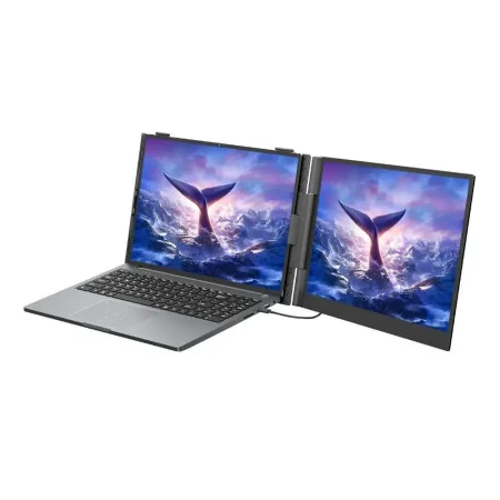 «Ανακαλύψτε το Blackview SCM6: Δύο επαναστατικές οθόνες 1080P IPS με μοναδικό καλώδιο Type-C για κάθε laptop!»