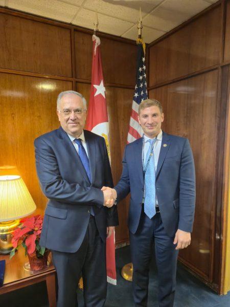 Συναντήθηκαν Τάκης Θεοδωρικάκος και Νταγκ Μπέργκαμ: Επενδυτικές Βόμβες στον Τομέα της Ενέργειας και Ναυπηγικής! Συναντήθηκαν Τάκης Θεοδωρικάκος και Νταγκ Μπέργκαμ: Επενδυτικές Βόμβες στον Τομέα της Ενέργειας και Ναυπηγικής!