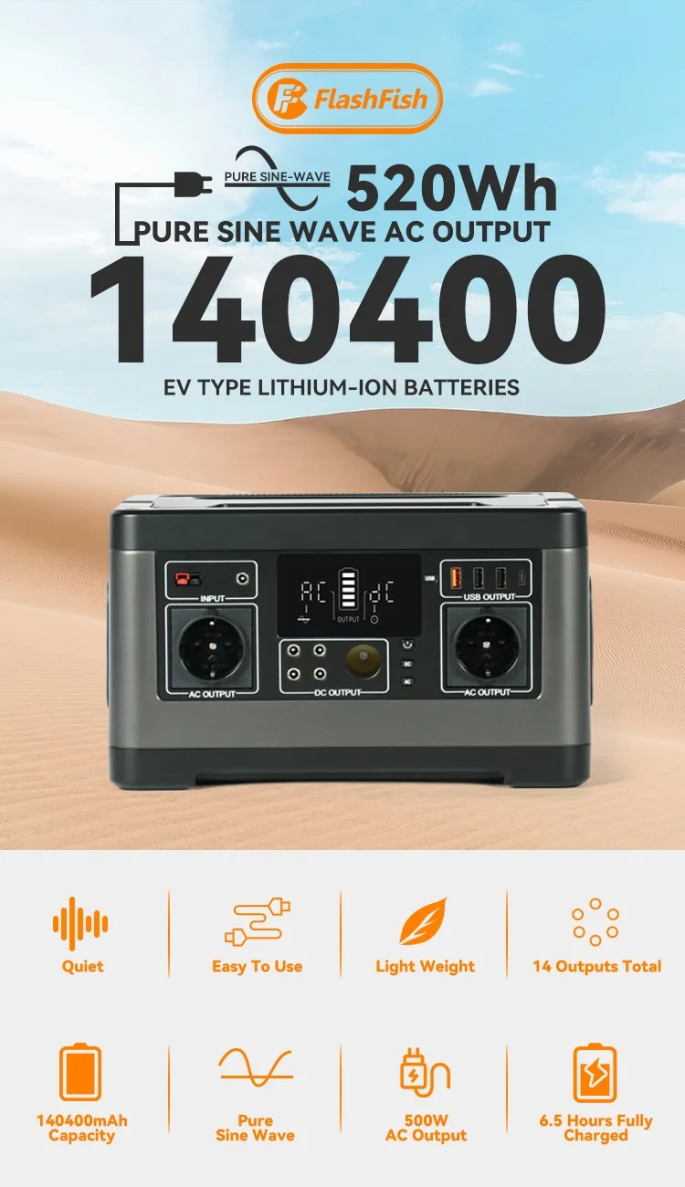 Απίστευτο! FlashFish P63: Η Φορητή Φυλακή Ενέργειας 500W με Πολλές Θύρες Φόρτισης για Ατελείωτη Δύναμη εν Κινήσει!