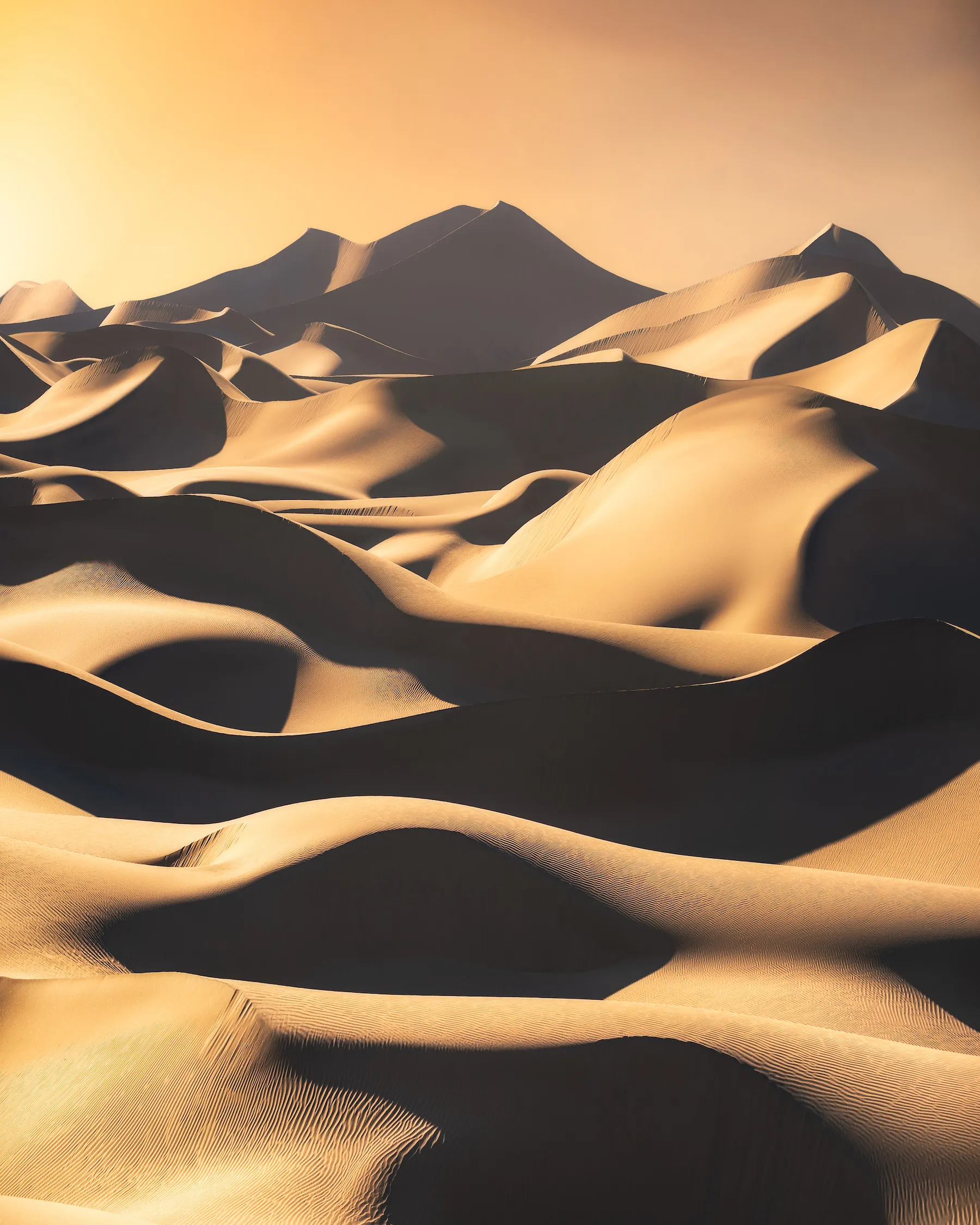 Αμμόλοφοι στο Εθνικό Πάρκο Κοιλάδα του Θανάτου, Καλιφόρνια