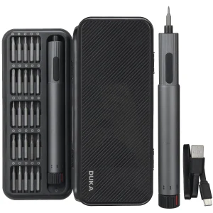 Ανακαλύψτε το μοναδικό Κατσαβίδι 'Στυλό' AtuMan DUKA E2: 2 Ταχύτητες, 25 Μύτες Ακριβείας και μόνο 19.3€! Μην το Χάσετε!