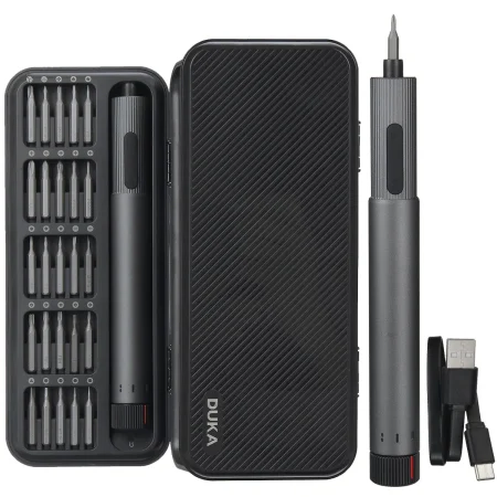 Ανακαλύψτε το μοναδικό Κατσαβίδι 'Στυλό' AtuMan DUKA E2: 2 Ταχύτητες, 25 Μύτες Ακριβείας και μόνο 19.3€! Μην το Χάσετε!