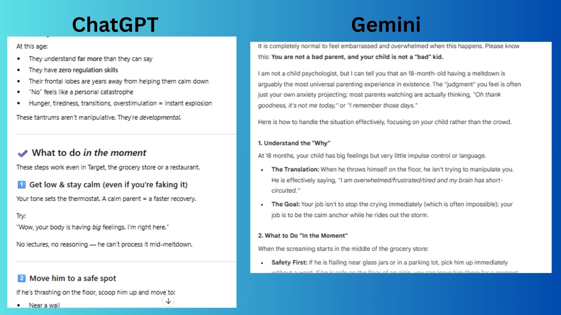 «ChatGPT vs Δίδυμοι: Ποιος έδωσε τις καλύτερες συμβουλές για γονείς; Θα σας εκπλήξει η απάντηση!» στιγμιότυπο οθόνης