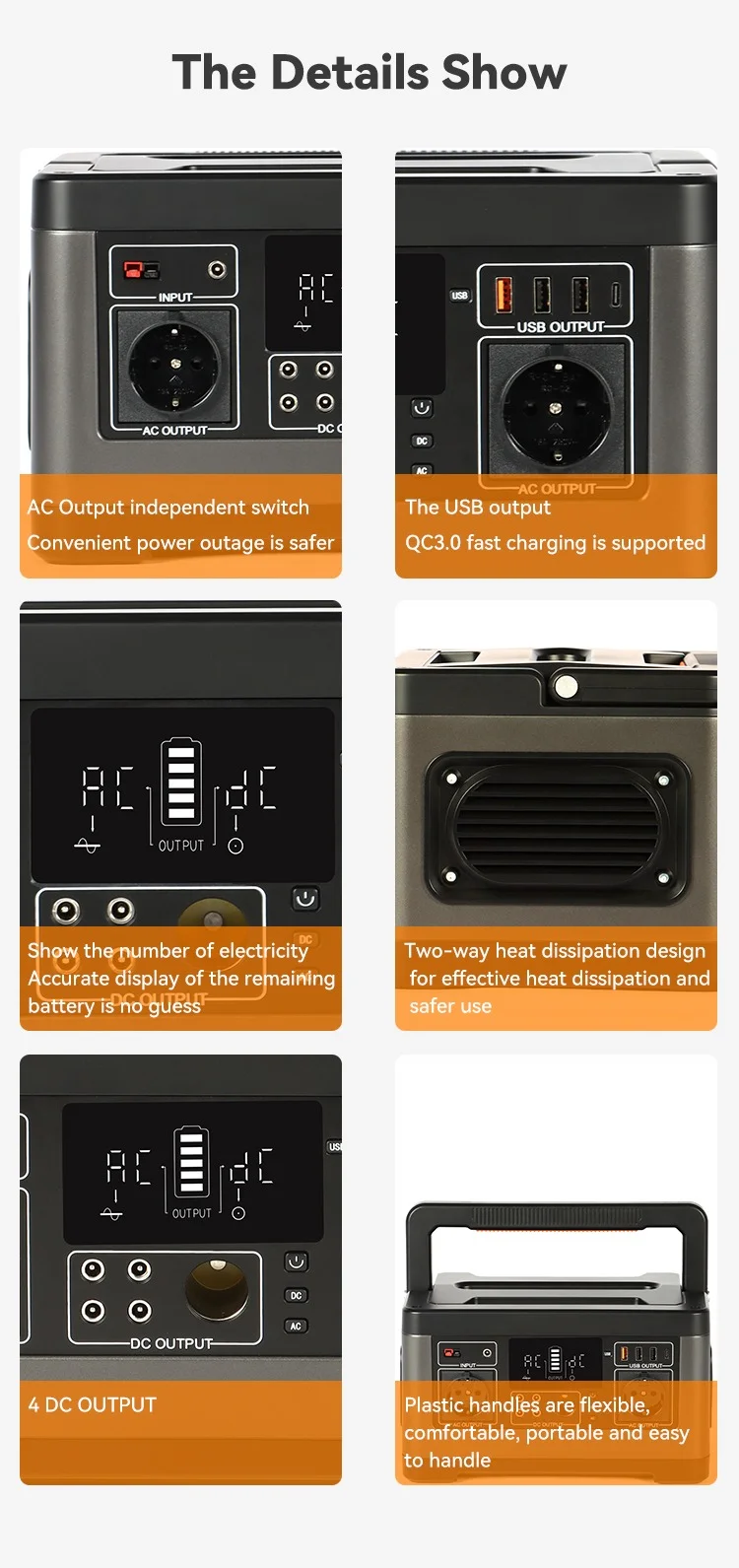 Απίστευτο! FlashFish P63: Η Φορητή Φυλακή Ενέργειας 500W με Πολλές Θύρες Φόρτισης για Ατελείωτη Δύναμη εν Κινήσει!