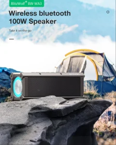 Ανακαλύψτε το BlitzWolf BW-WA3: Φορητό Bluetooth ηχείο 100W με 5000mAh, True Stereo ήχο και ανθεκτικότητα IPX5 μόλις με 44.8€! Μη το χάσετε! Ανακαλύψτε το BlitzWolf BW-WA3: Φορητό Bluetooth ηχείο 100W με 5000mAh, True Stereo ήχο και ανθεκτικότητα IPX5 μόλις με 44.8€! Μη το χάσετε!