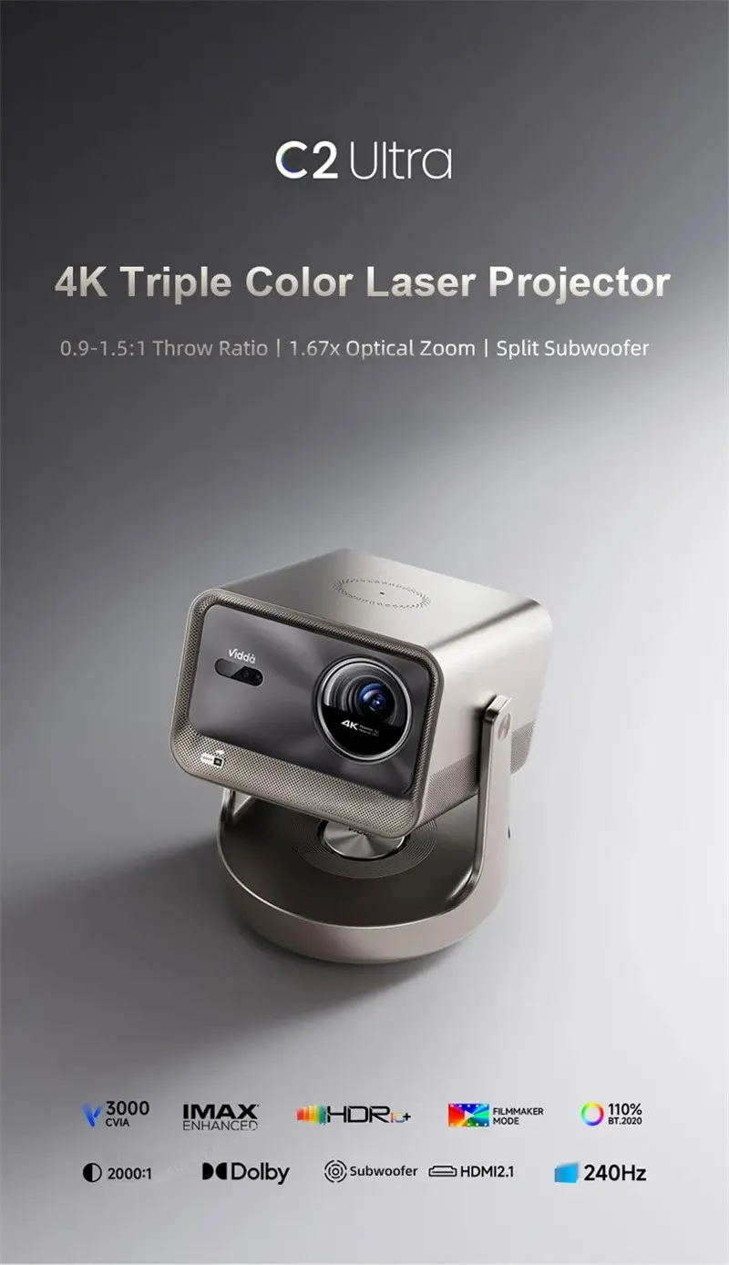 Vidda C2 Ultra: 4K Ανάλυση, TriChroma και 4 GB RAM - Ο Δαίμονας της Οθόνης! Vidda C2 Ultra