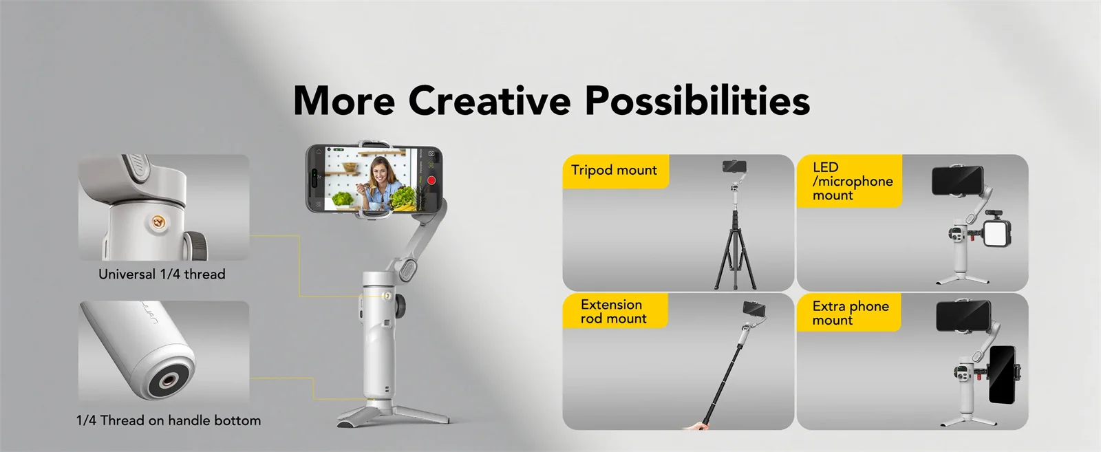 «AOCHUAN Smart X2: Ο Απόλυτος Συνδυασμός Gimbal και Selfie Stick για Φωτογραφίες που Θα σας Ύψωσουν!» «AOCHUAN Smart X2: Ο Απόλυτος Συνδυασμός Gimbal και Selfie Stick για Φωτογραφίες που Θα σας Ύψωσουν!»