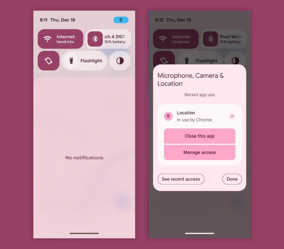 Βρήκαμε τις 6 πιο όμορφες λειτουργίες Pixel στο Android 16 QPR3 Beta Android 16 Τοποθεσία Εφαρμογές Ping