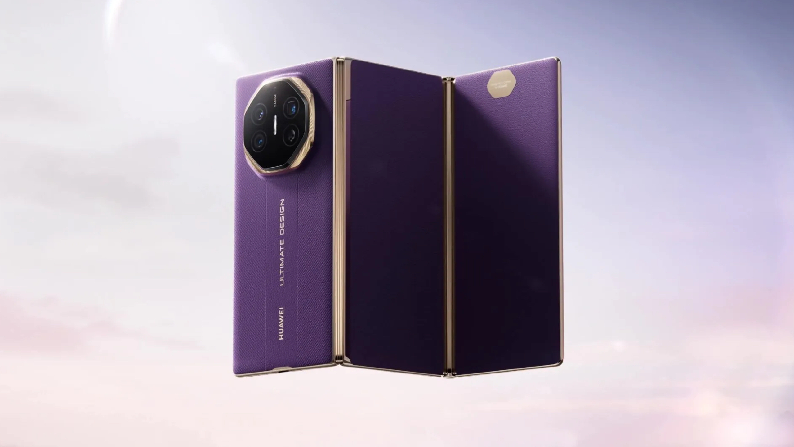 Samsung Galaxy Z TriFold vs. Huawei Mate XTs: How the two trifolding phones stack up Image of Huawei Mate XTs from the back