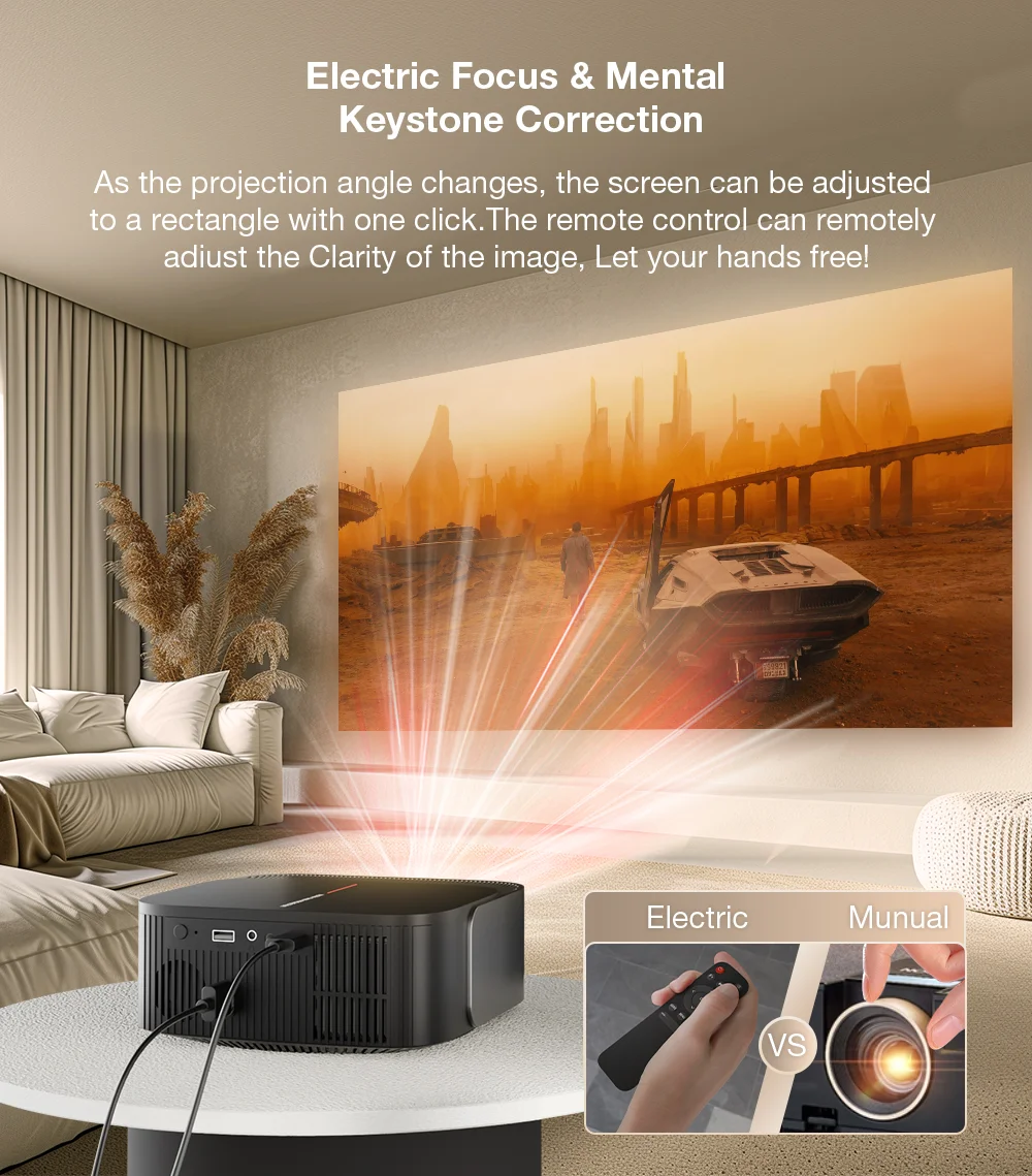 🔥Εκπληκτική Προσφορά: Blitzwolf V10 - Full HD Προβολέας με AutoFocus και Wireless Cast σε Ιστορικό Χαμηλό Τιμή! 🔥 Blitzwolf V10 Autofocus