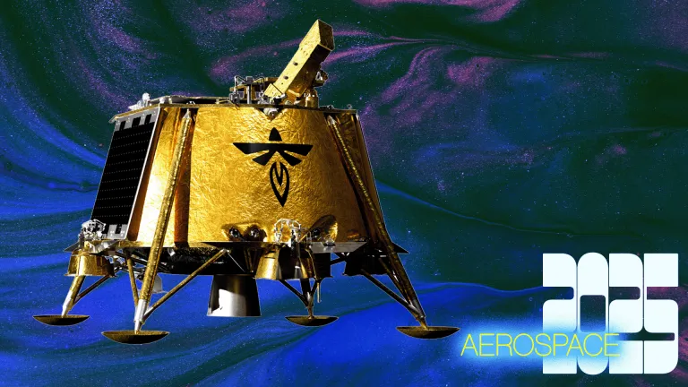 The 50 greatest innovations of 2025 lunar lander