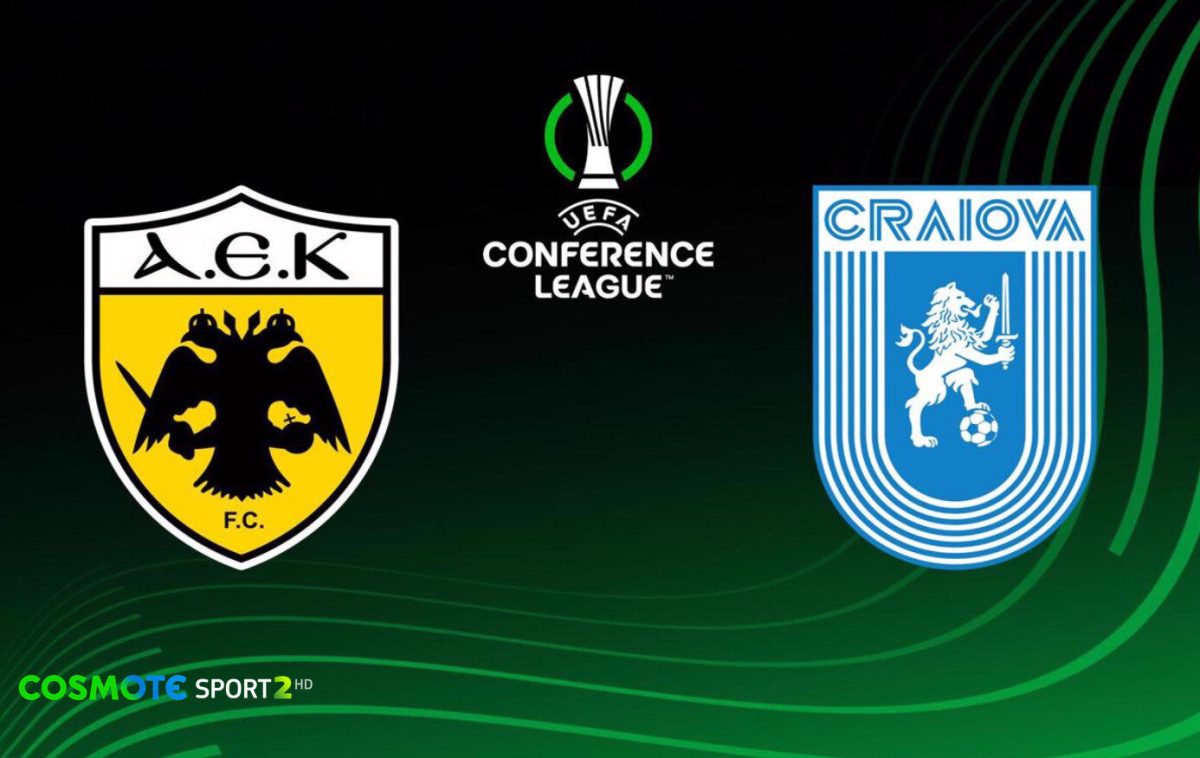 Η θέση της ΑΕΚ στη League Phase του UEFA Conference League κρίνεται στην COSMOTE TV – Τυπολογίες Η θέση της ΑΕΚ στη League Phase του UEFA Conference League κρίνεται στην COSMOTE TV - Τυπολογίες