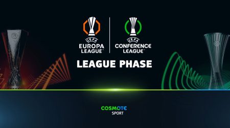 UEFA Europa & Conference League: Οι αγώνες των Παναθηναϊκού, ΠΑΟΚ και ΑΕΚ κάνουν «σέντρα» στην COSMOTE TV – Τυπολογίες UEFA Europa & Conference League: Οι αγώνες των Παναθηναϊκού, ΠΑΟΚ και ΑΕΚ κάνουν «σέντρα» στην COSMOTE TV - Τυπολογίες