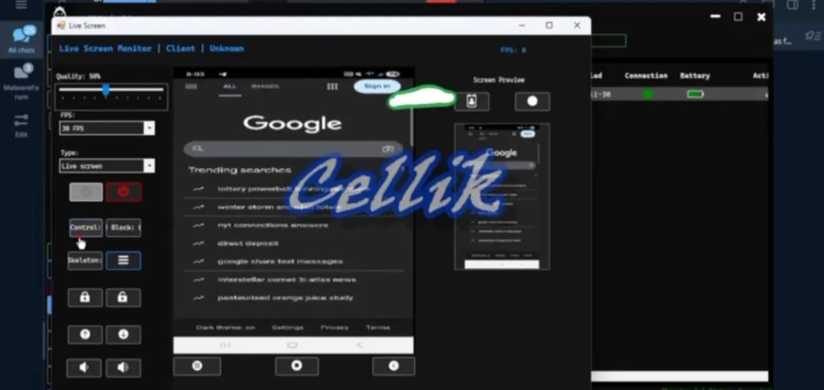 Κακόβουλο λογισμικό Cellik Android με πρόγραμμα δημιουργίας APK με ένα κλικ, επιτρέπει στους εισβολείς να τυλίγουν το ωφέλιμο φορτίο του με τις εφαρμογές του Google Play Store