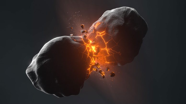 Οι αστρονόμοι γίνονται μάρτυρες τεράστιων κοσμικών συγκρούσεων γύρω από ένα κοντινό αστέρι