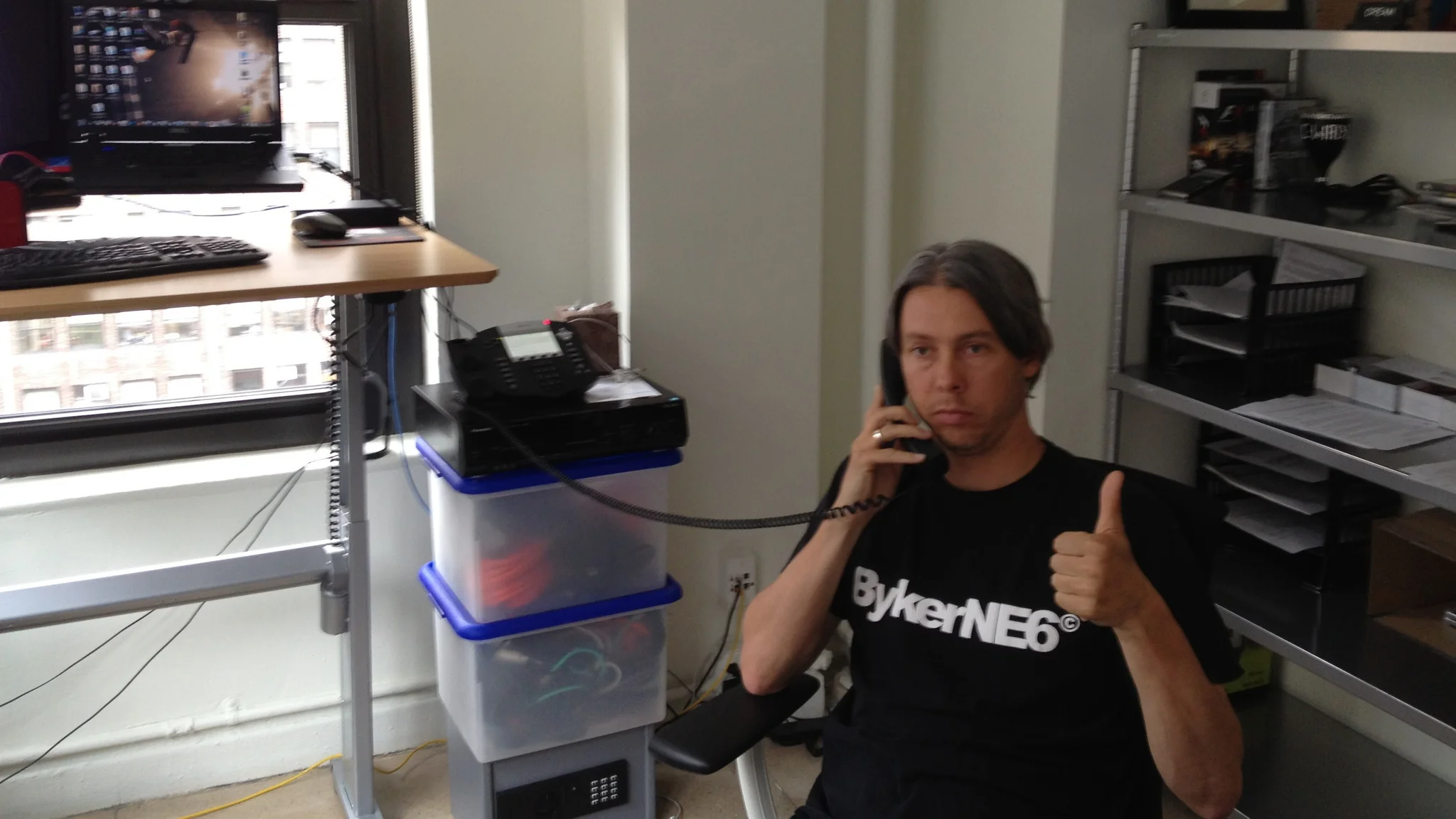 Corey Wade in the early days of Sandbox