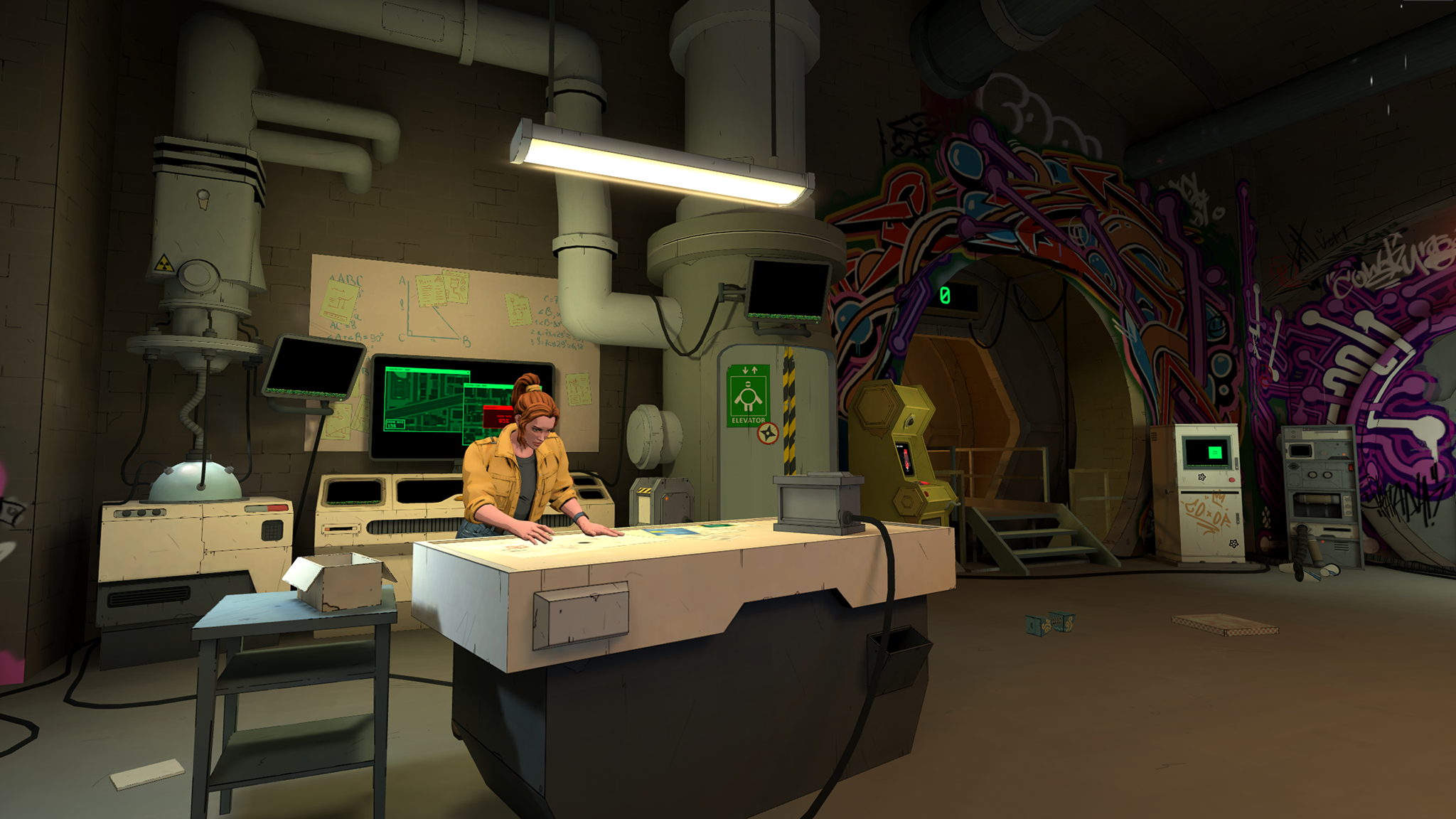 Τελικά κατάφερα να παίξω το TMNT: Empire City και είναι μια επανεκκίνηση του Meta Quest με το κλασικό arcade gameplay Ninja Turtles με το οποίο μεγάλωσα Ένα επίσημο στιγμιότυπο του TMNT: Empire City για το Meta Quest 3, που δείχνει τον April O'Neal στη φωλιά των χελωνών