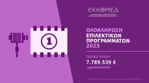 Ανακοίνωση προεγκρίσεων – εγκρίσεων χρηματοδότησης ΕΚΚΟΜΕΔ για 27 κινηματογραφικά σχέδια/έργα - Τυπολογίες