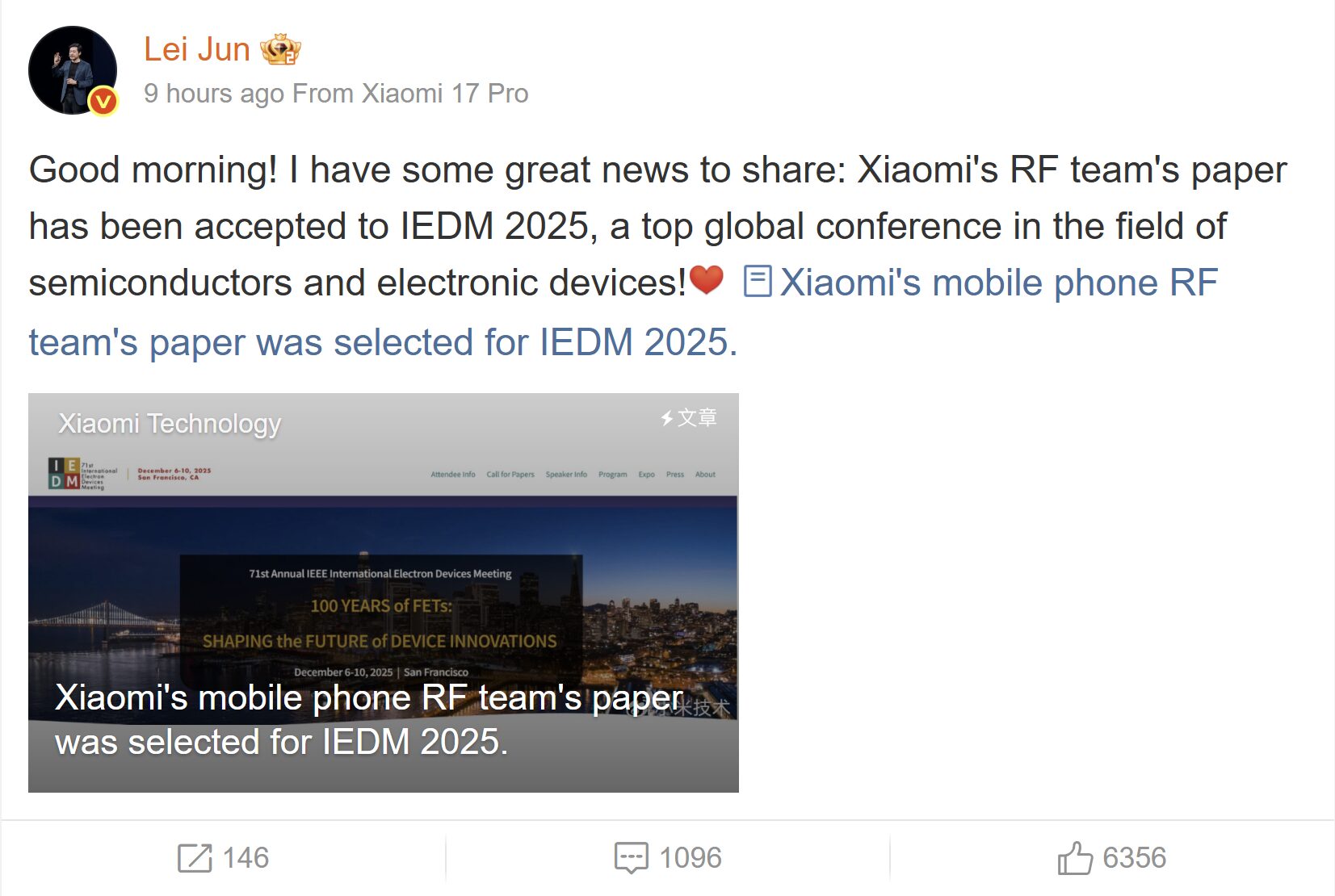 Η ιστορική ανακάλυψη GaN της Xiaomi ανοίγει το δρόμο για το 6G Era 2 Ekran goruntusu 2025 12 14 104557