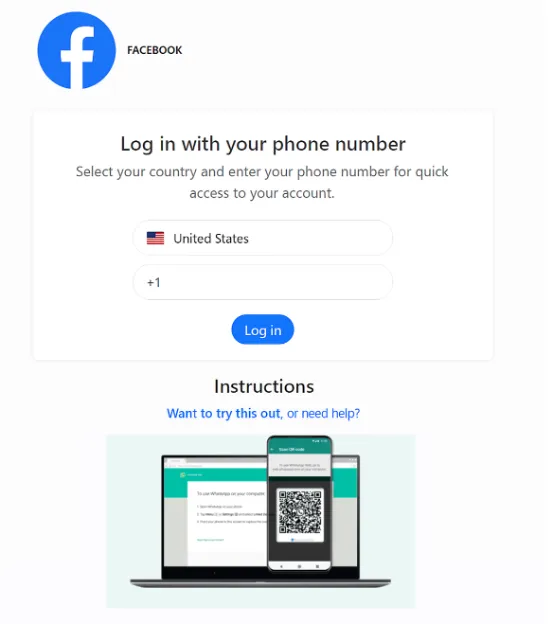Ψεύτικη σελίδα στο Facebook (Πηγή - Gen Digital)