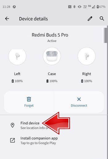 Τι θα συμβεί αν χαθούν τα ακουστικά Xiaomi; 2 Βρείτε ακουστικά