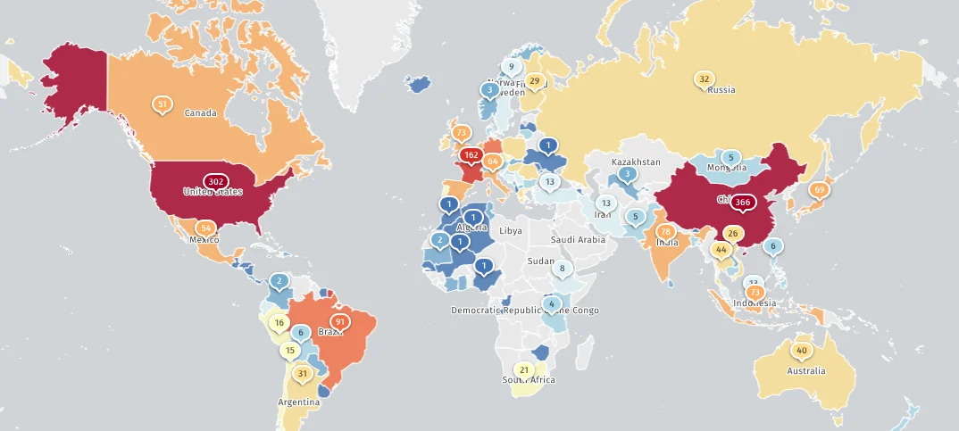 Η CISA δίνει εντολή στις ομοσπονδίες να επιδιορθώσουν το ελάττωμα του Geoserver που έχει εκμεταλλευτεί ενεργά Παρουσίες GeoServer εκτίθενται online.png