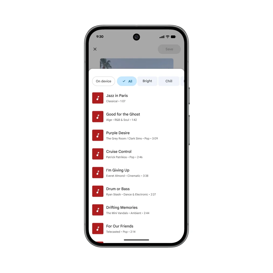 google photos android πρόγραμμα επεξεργασίας βίντεο προσθέτει μουσική