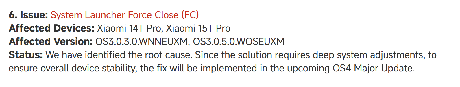 Η Xiaomi αναφέρει κατά λάθος το HyperOS 4, προτείνοντας μια πρώιμη κυκλοφορία 2 HyperOS 4 2