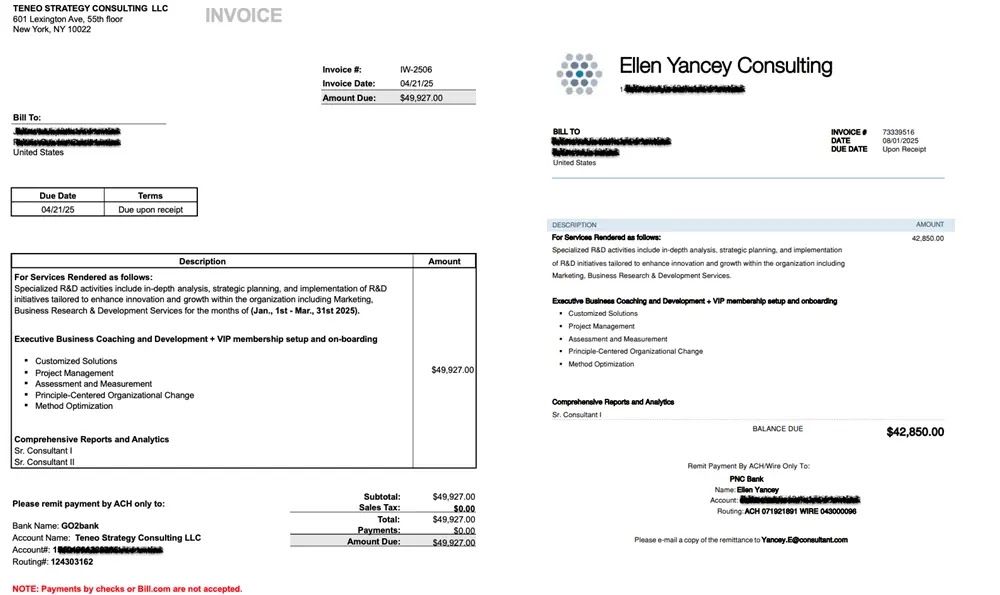 Τιμολόγια (Πηγή - Fortra)