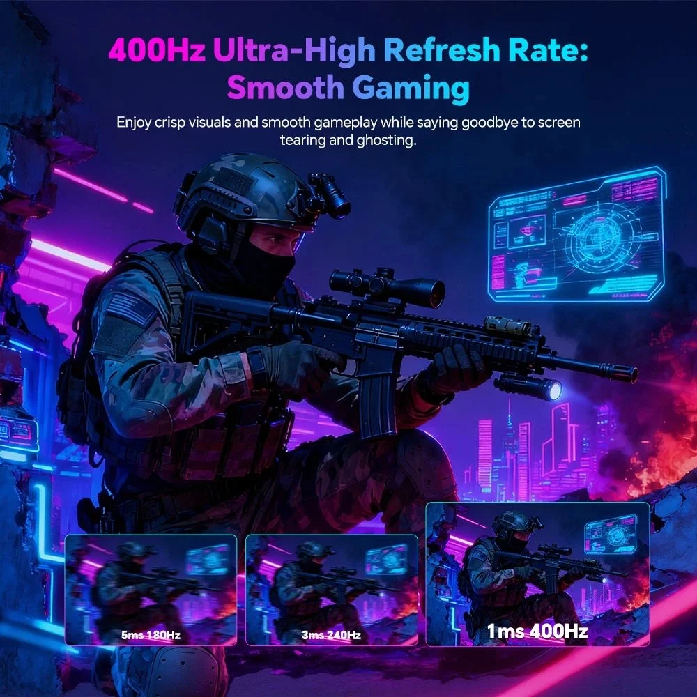 KTC H25X7: Απίστευτο Fast IPS στα 400Hz - Δείτε τους αντιπάλους σας ΠΡΙΝ καν συνδεθούν!