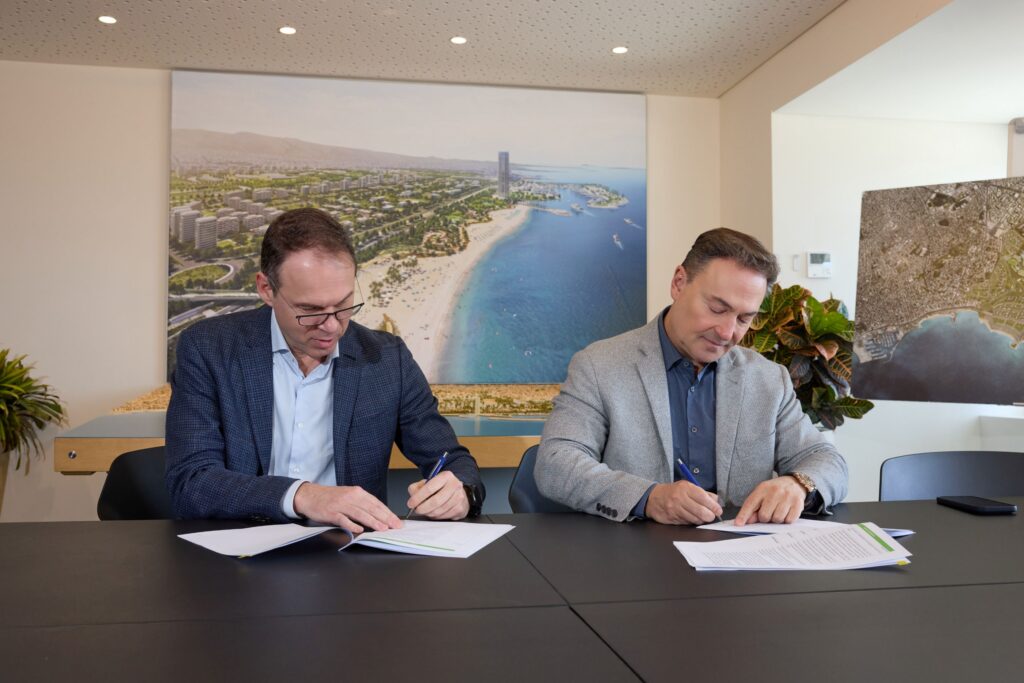 «Συναρπαστική Συνεργασία: LAMDA Development και COSMOTE TELEKOM Φέρνουν Επαναστατικές Τηλεπικοινωνιακές Υπηρεσίες στο The Ellinikon!» LAMDA Development COSMOTE TELEKOM 2