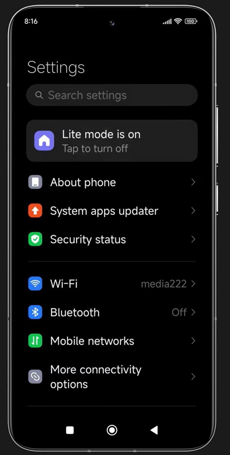 Το κρυφό χαρακτηριστικό της Xiaomi που τερματίζει τις οικογενειακές διαμάχες αμέσως 2 Lite Mode