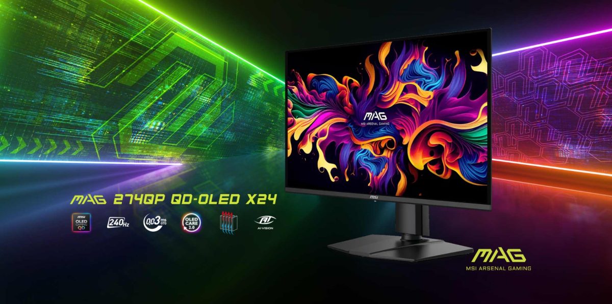 Η MSI λανσάρει την οθόνη MAG 274QP QD-OLED X24 στα 499 $ στο Amazon ΗΠΑ Η MSI λανσάρει την οθόνη MAG 274QP QD-OLED X24 στα 499 $ στο Amazon ΗΠΑ