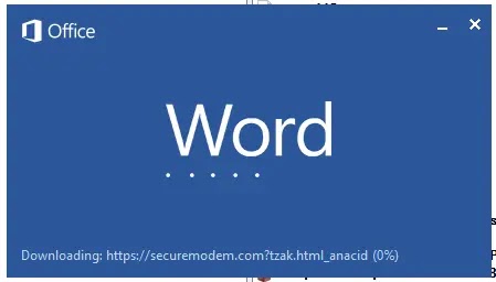 Κακόβουλο πρότυπο με το exploit που φορτώνεται από το Word κατά το άνοιγμα του εγγράφου (Πηγή - Securelist)